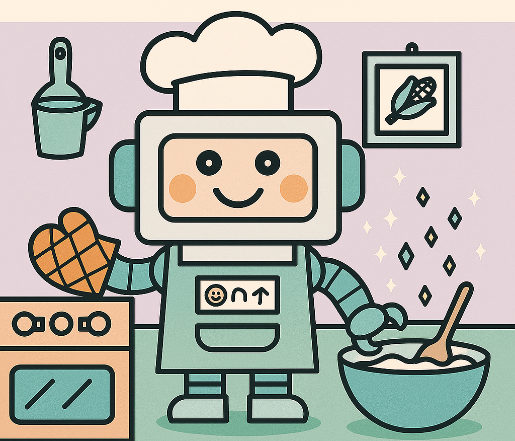 Two hands, adult and child, all covered in flour