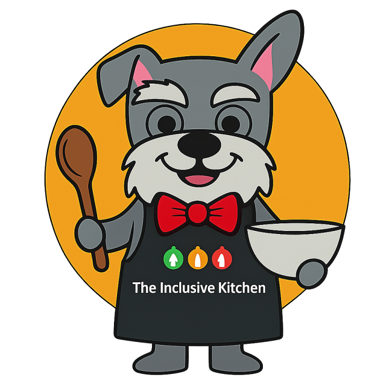 Little miss cooking. purple with cooks hat